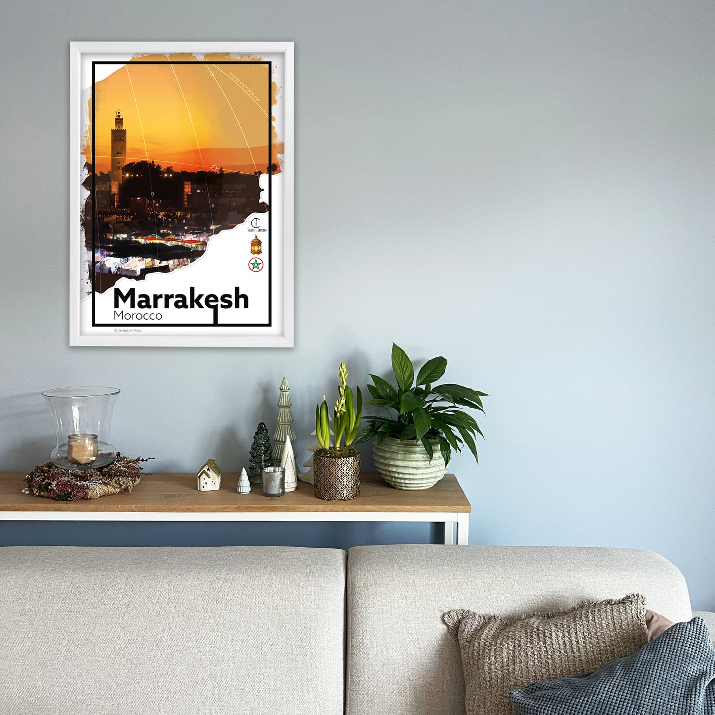 Marrakesh Travel Poster