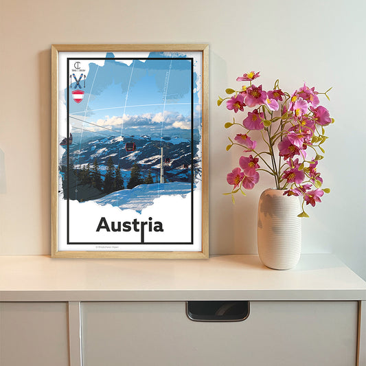 Austria Travel Poster