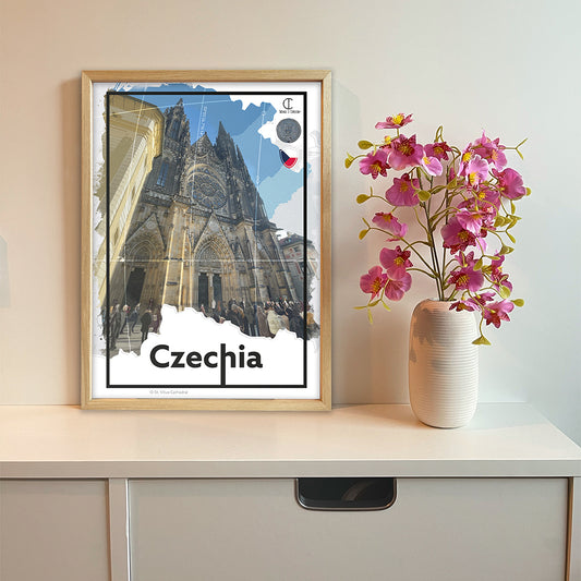 Czechia Travel Poster