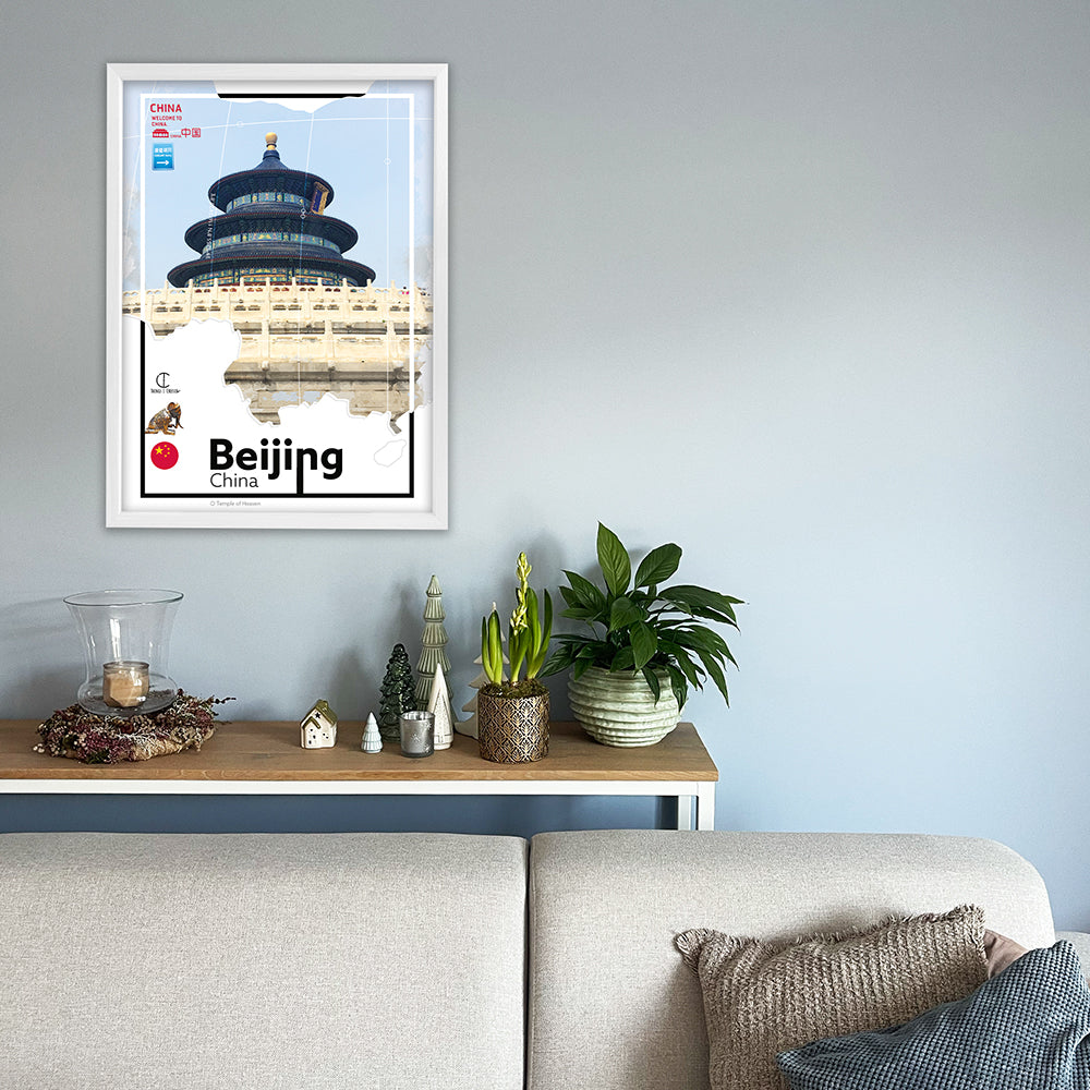 Beijing Travel Poster