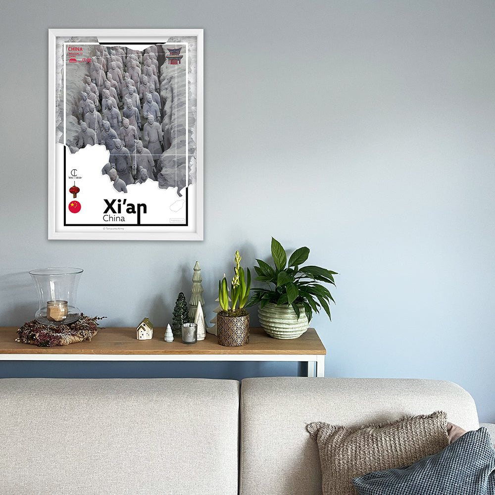 Xi'an Travel Poster