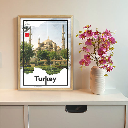 Turkey Travel Poster