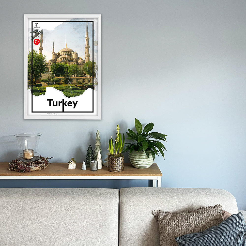 Turkey Travel Poster