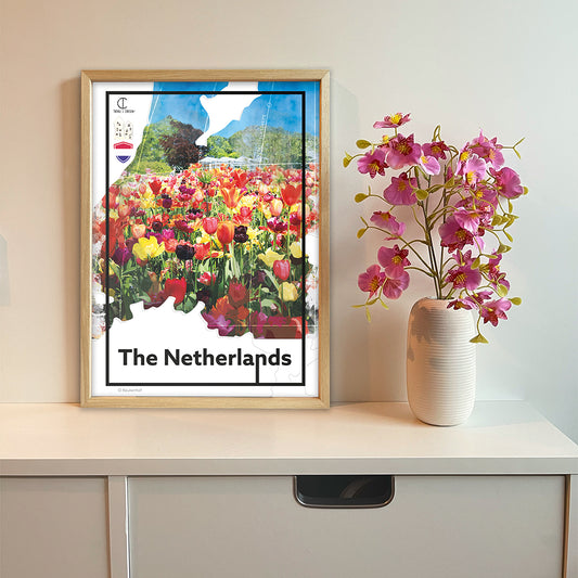 The Netherlands Travel Poster