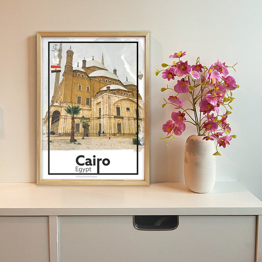 Cairo Travel Poster