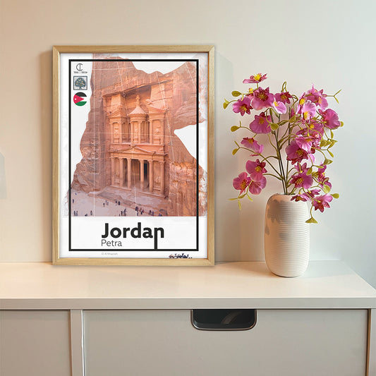 Jordan Travel Poster
