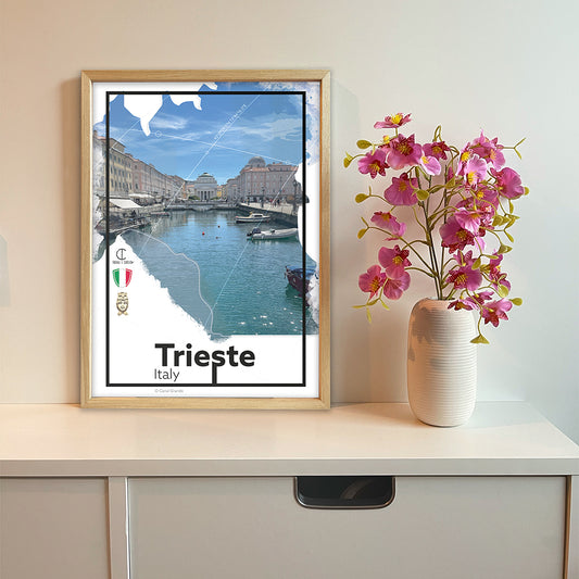 Trieste Travel Poster