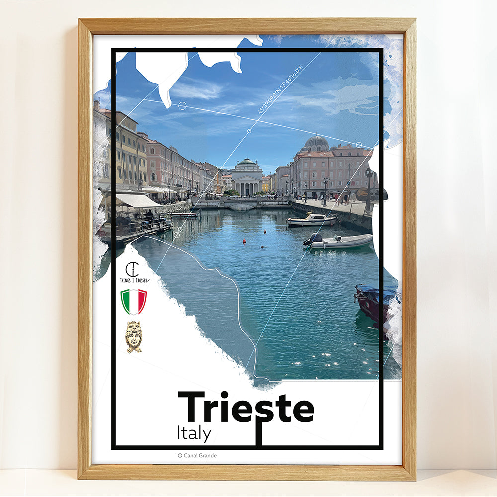 Trieste Travel Poster