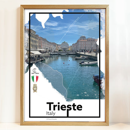 Trieste Travel Poster