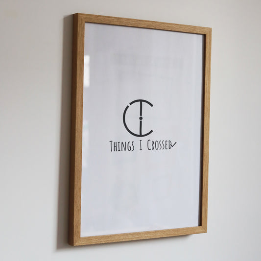 Wooden Poster Frame
