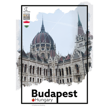 Budapest Hungary Travel Poster