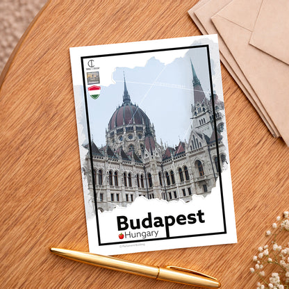 Budapest Hungary Travel Poster