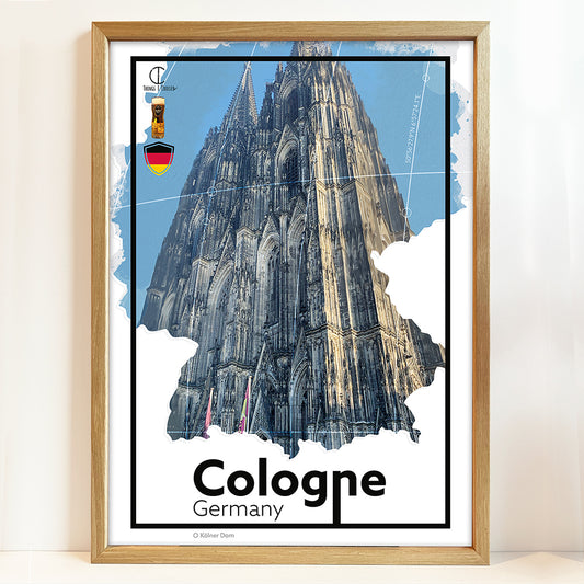 Cologne Köln Travel Poster