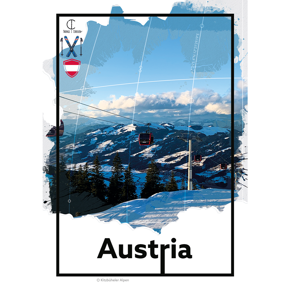 Austria Travel Poster