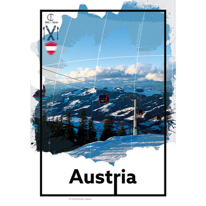 Austria Travel Poster