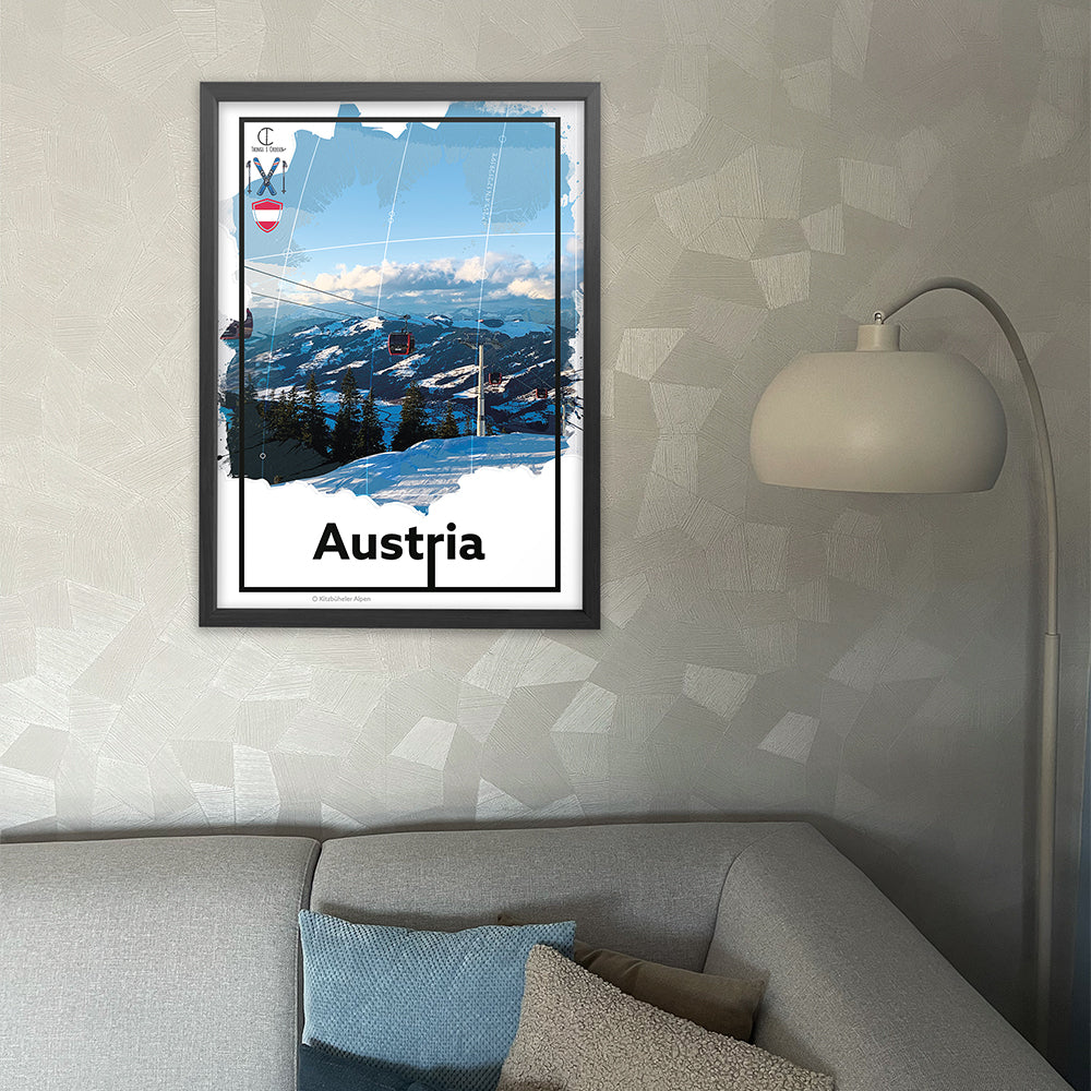 Austria Travel Poster