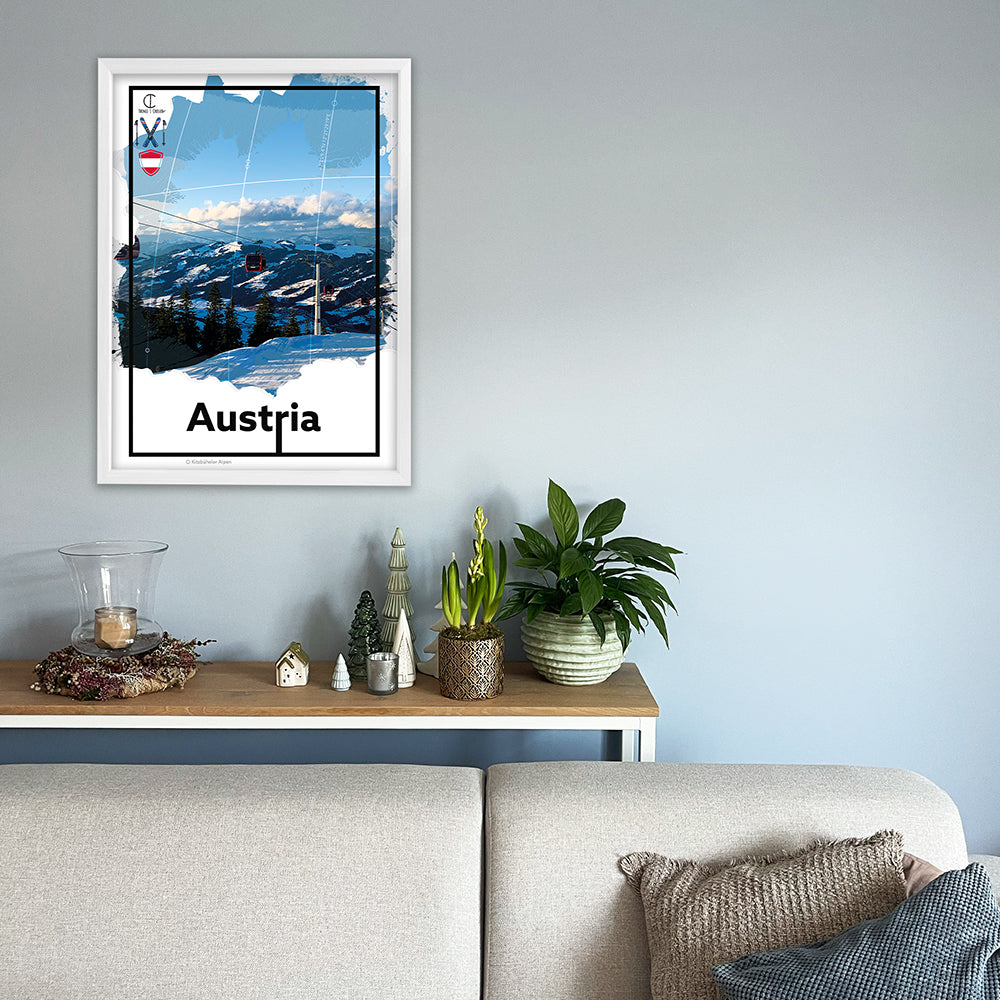Austria Travel Poster
