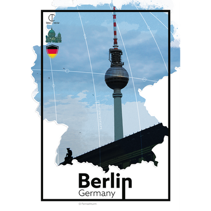 Berlin Travel Poster