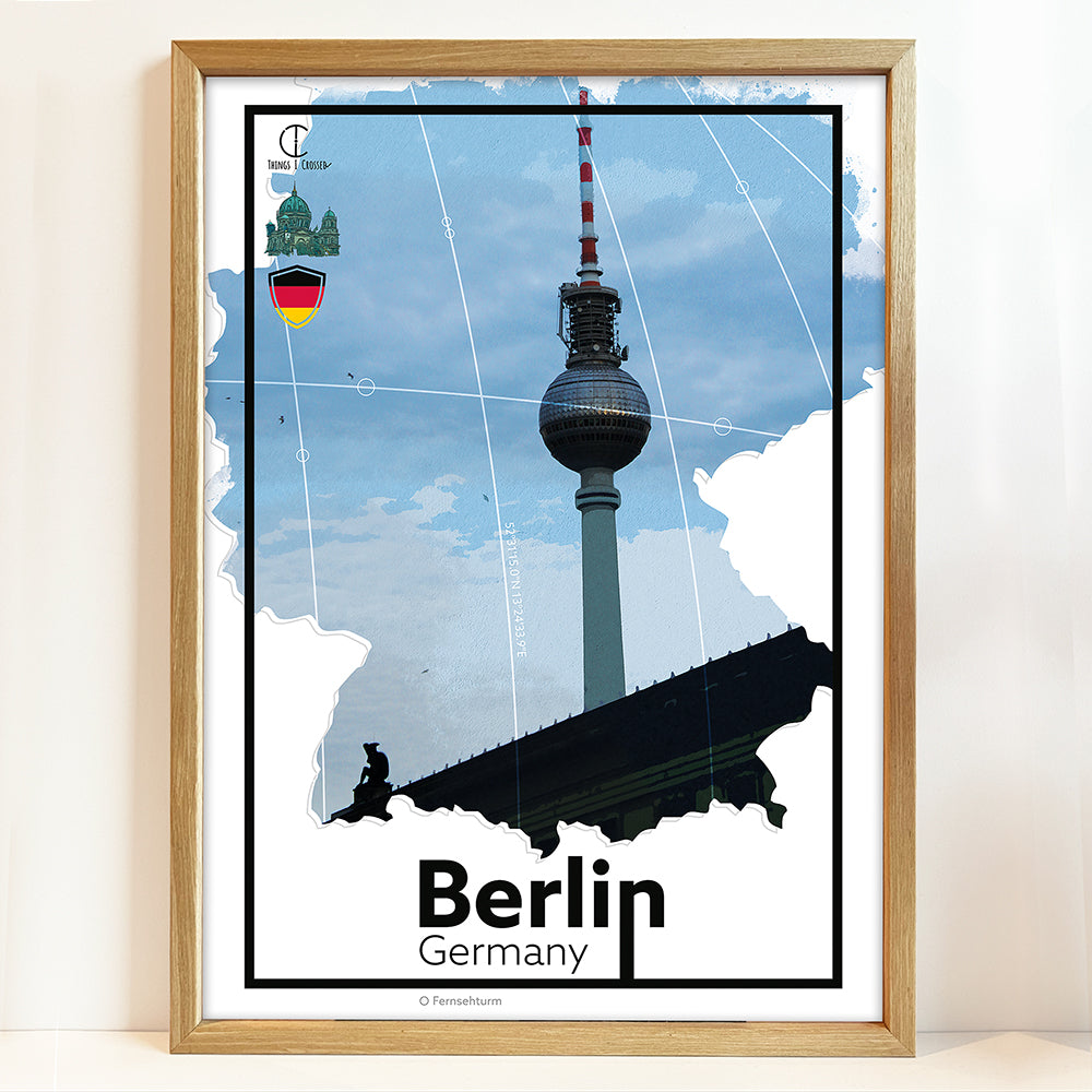 Berlin Travel Poster