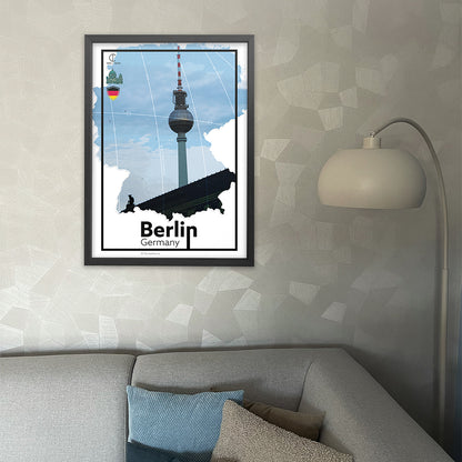 Berlin Travel Poster