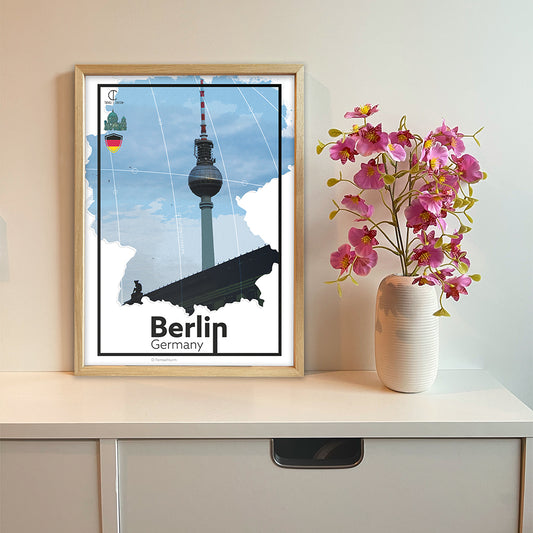Berlin Travel Poster