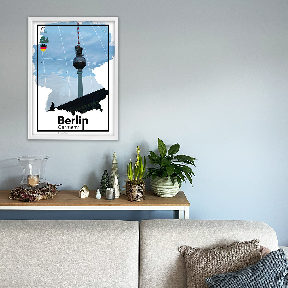 Berlin Travel Poster