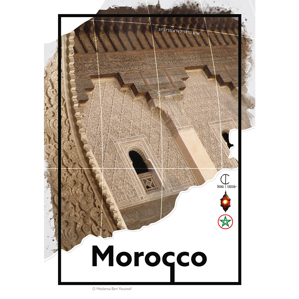 Morocco Travel Poster