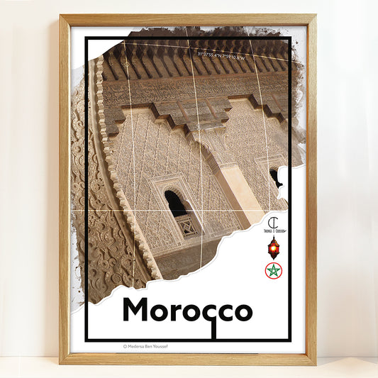 Morocco Travel Poster