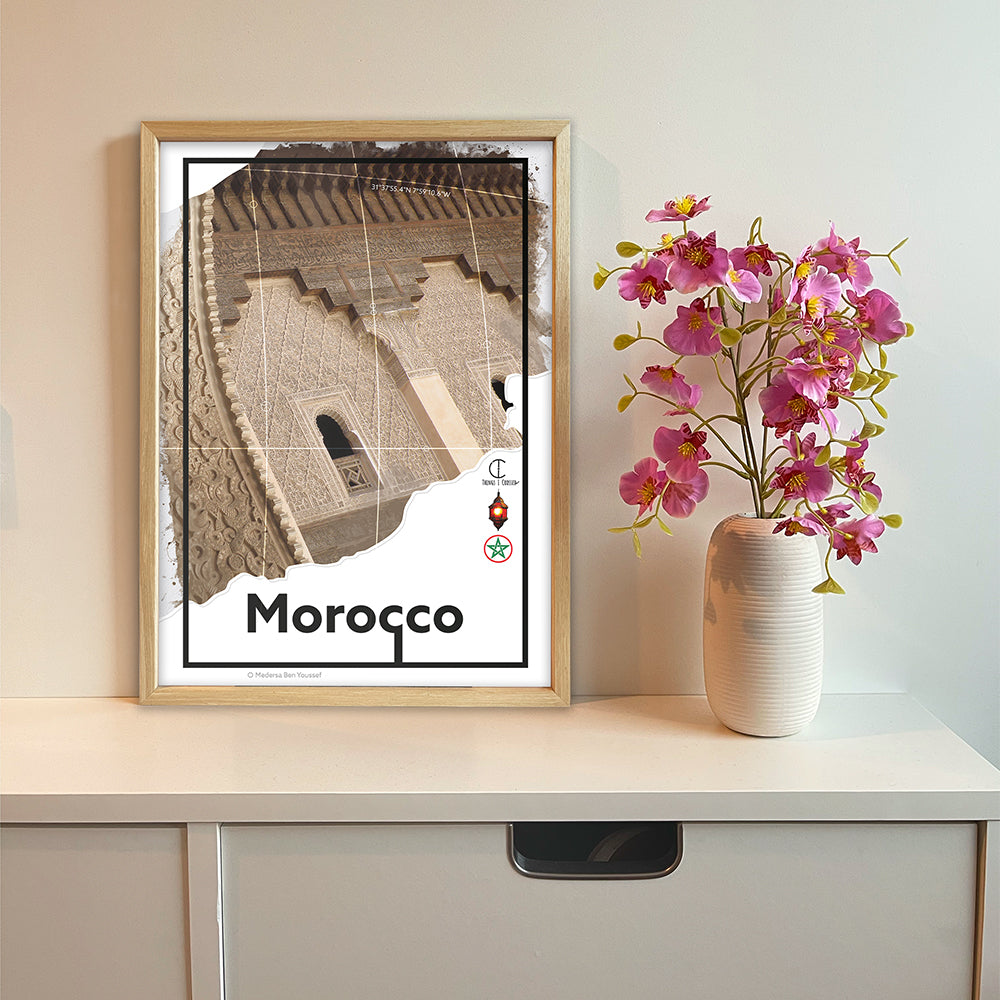 Morocco Travel Poster