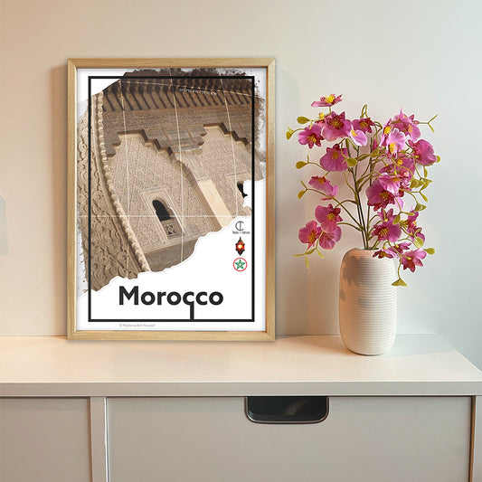 Morocco Travel Poster