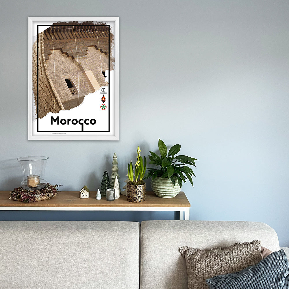 Morocco Travel Poster