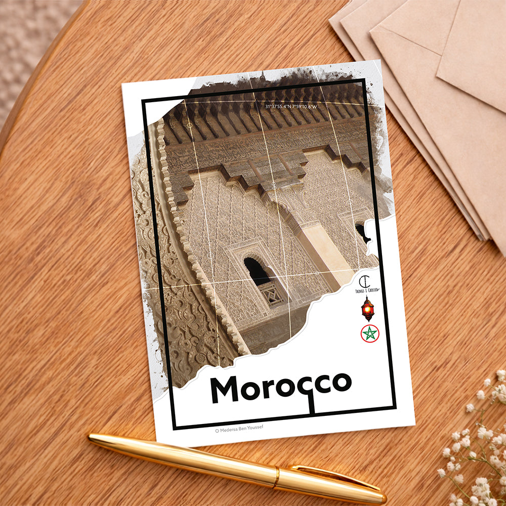 Morocco Travel Poster