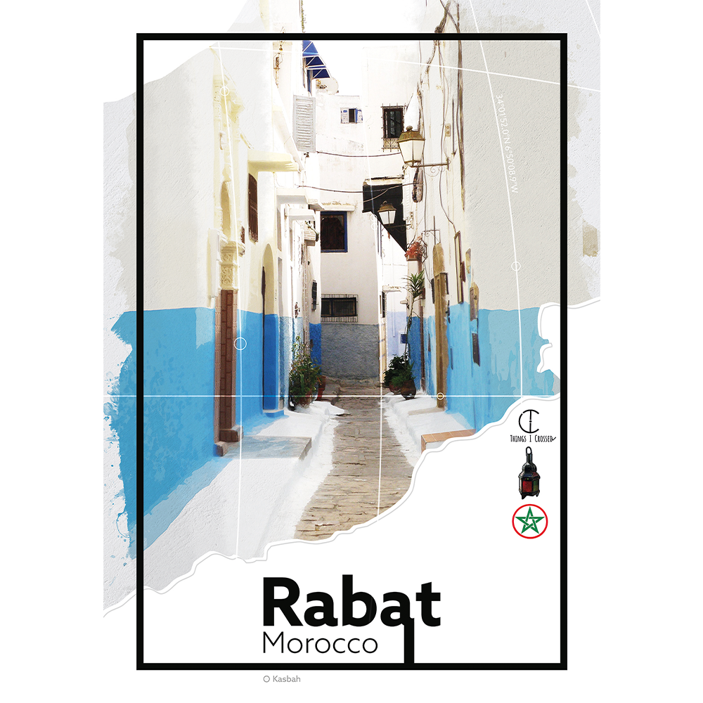 Rabat Travel Poster
