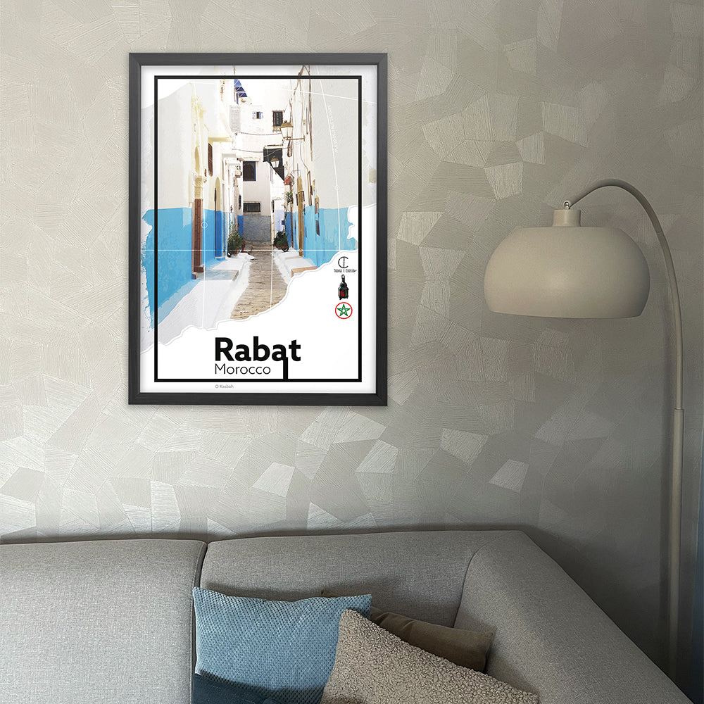 Rabat Travel Poster