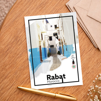 Rabat Travel Poster
