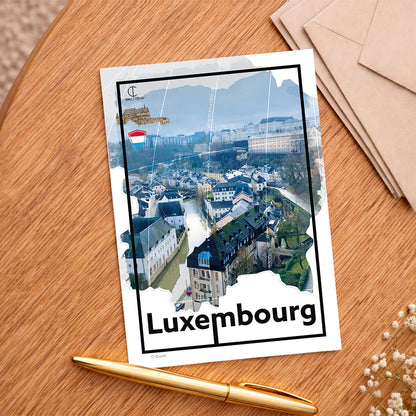 Luxembourg Travel Poster