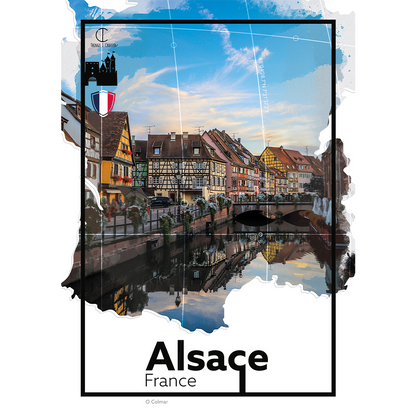 Alsace Travel Poster