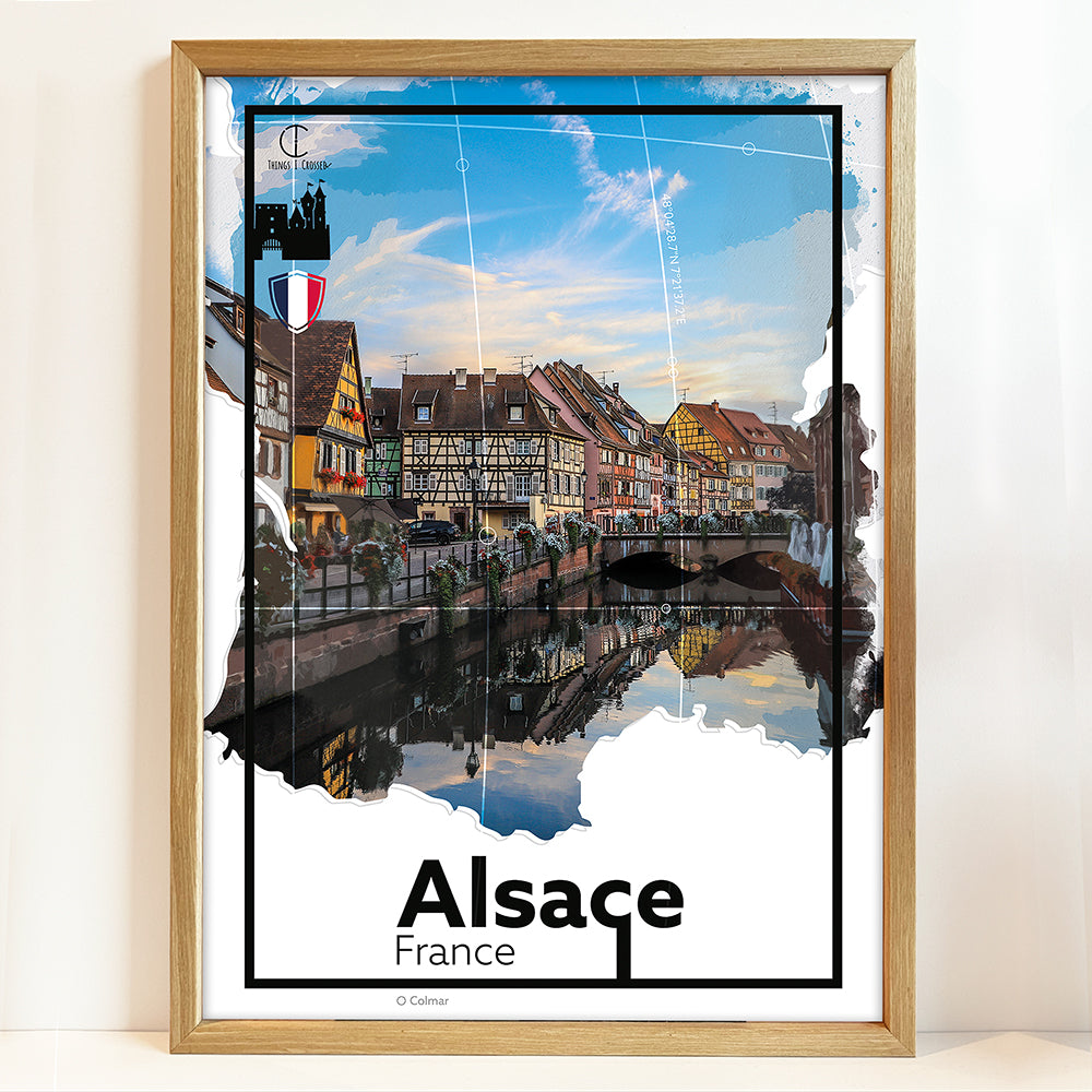 Alsace Travel Poster