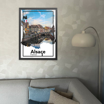 Alsace Travel Poster