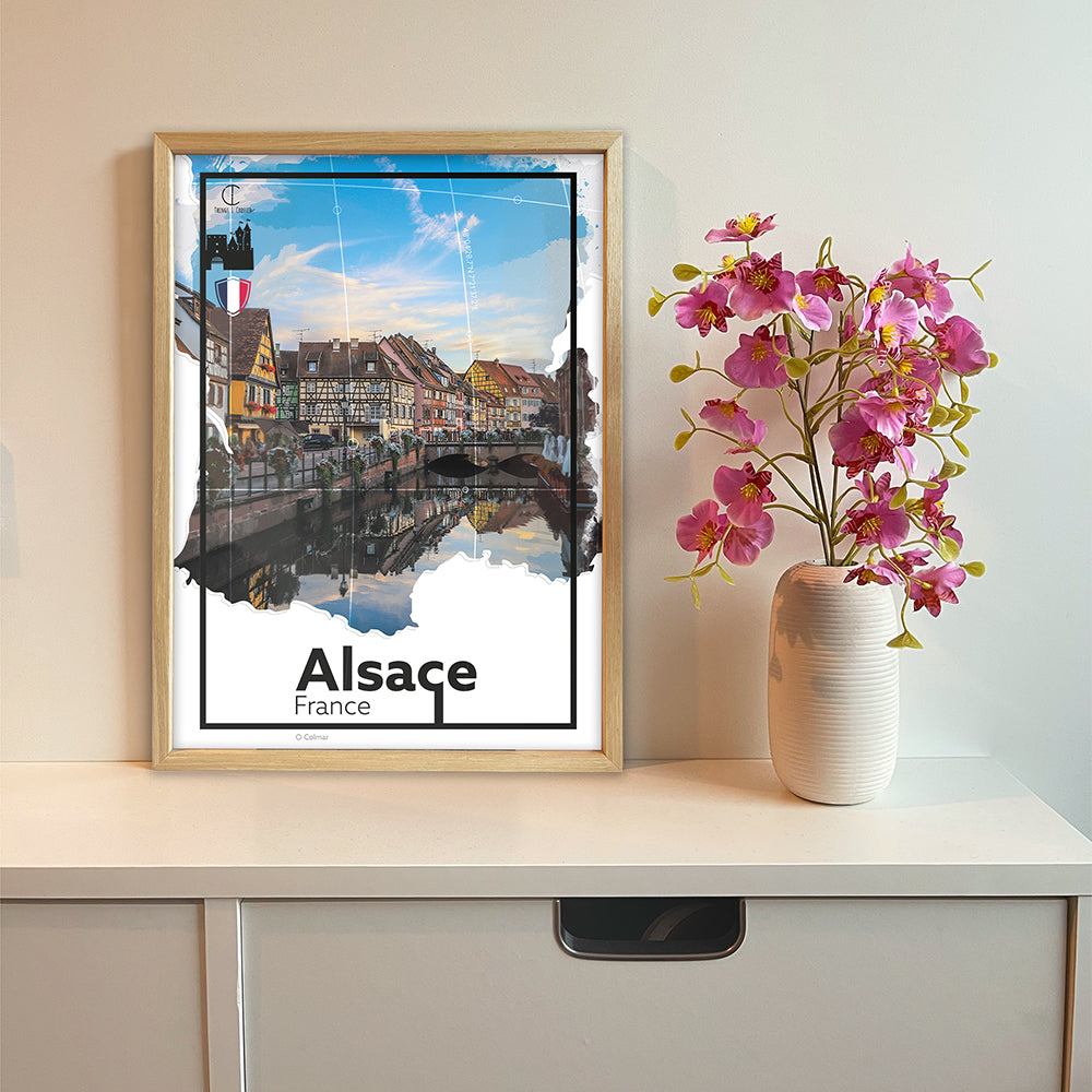 Alsace Travel Poster