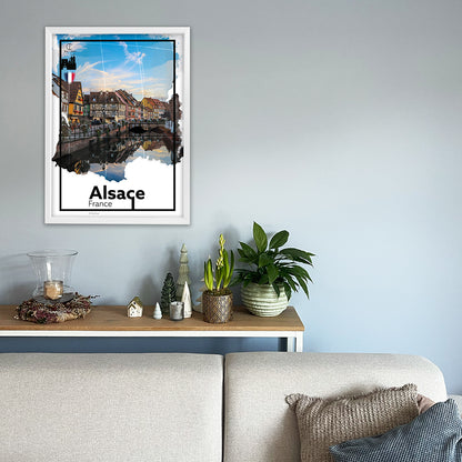 Alsace Travel Poster