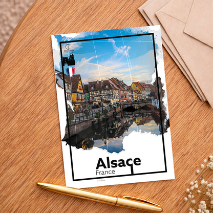 Alsace Travel Poster