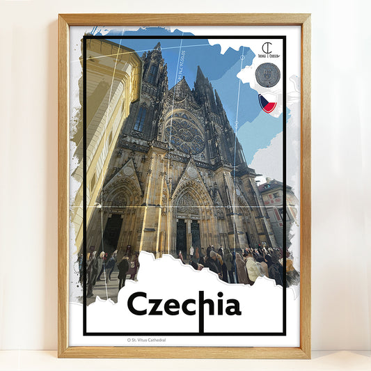 Czechia Travel Poster