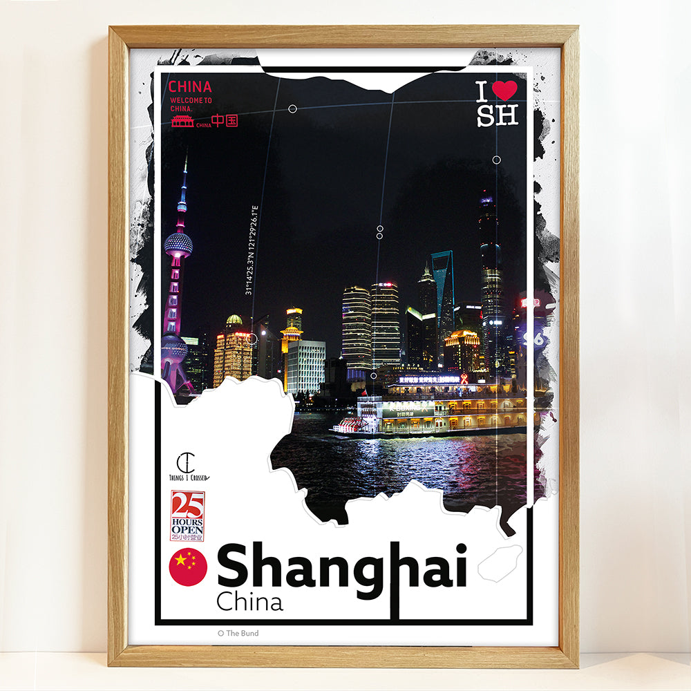 Shanghai Travel Poster