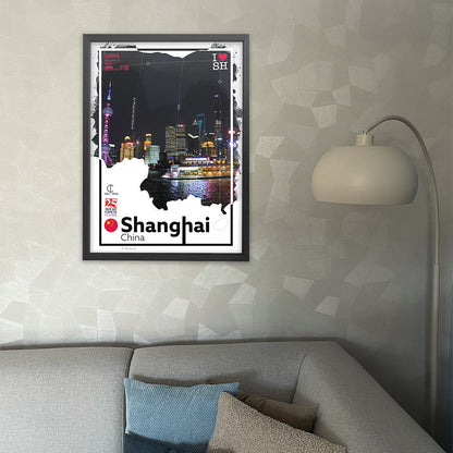 Shanghai Travel Poster