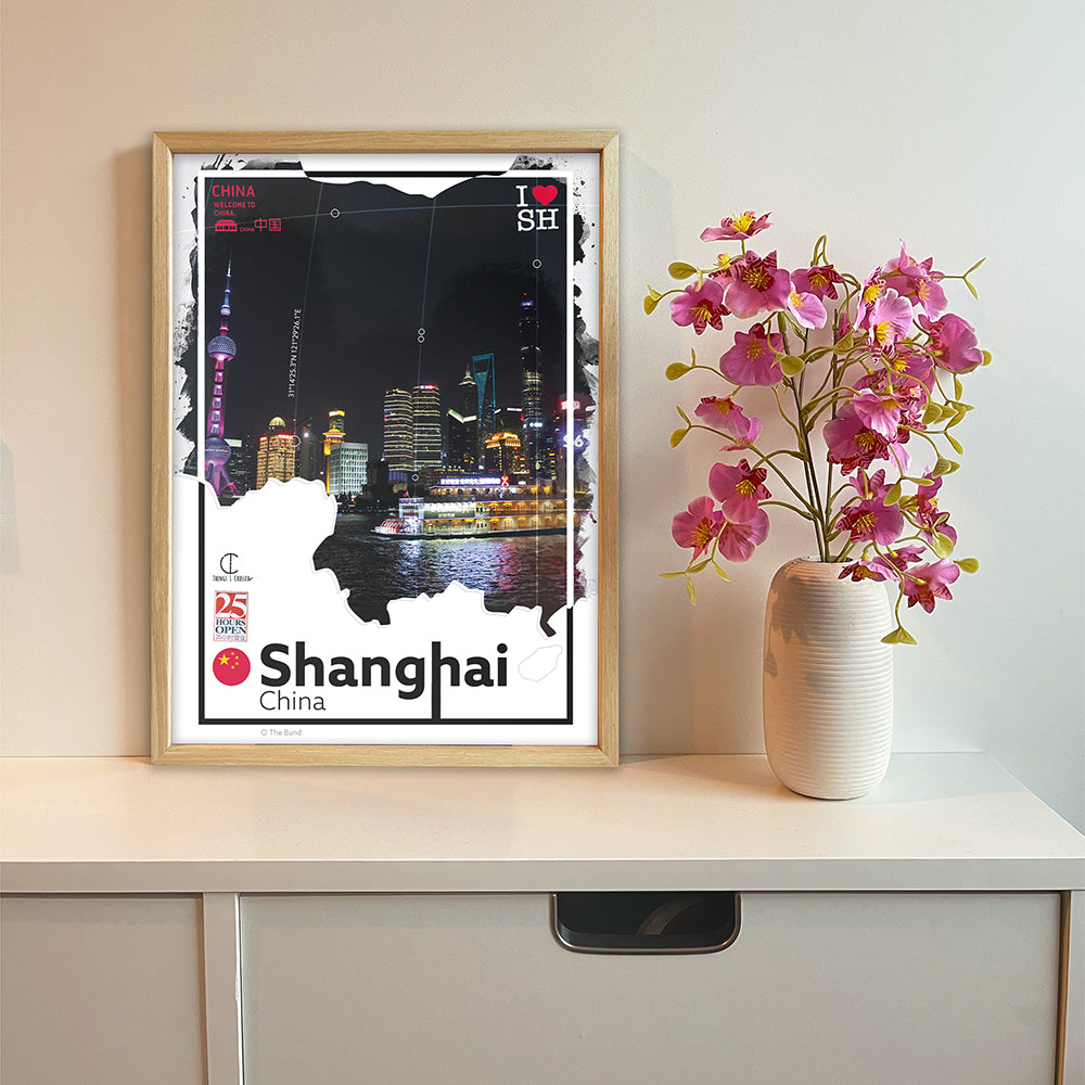 Shanghai Travel Poster