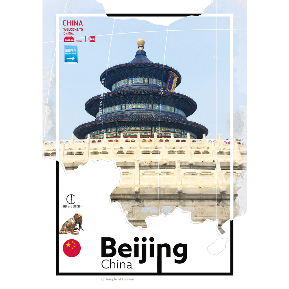Beijing Travel Poster