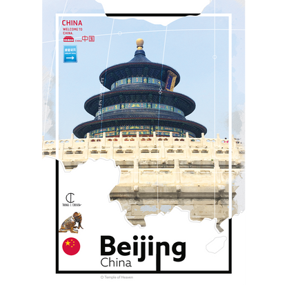 Beijing Travel Poster
