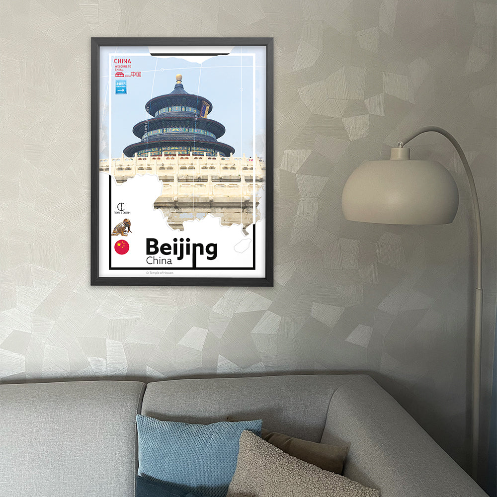 Beijing Travel Poster
