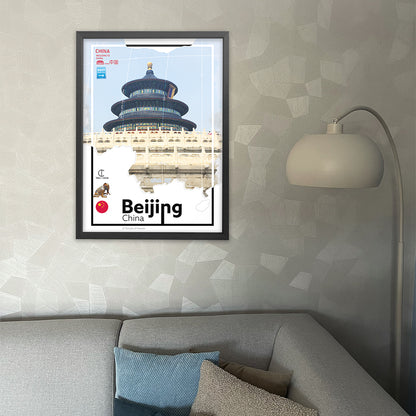Beijing Travel Poster